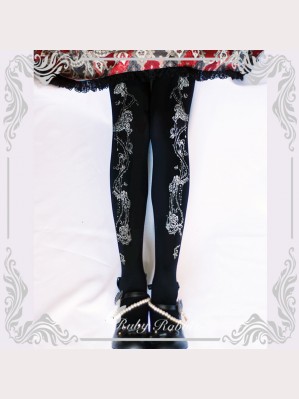 Ruby Rabbit Crown Of Thorns Lolita Style Tights (RR13)